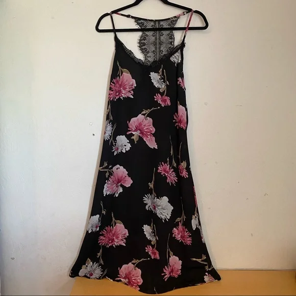 band of gypsies floral maxi dress Band of Gypsies Floral Maxi Dress M